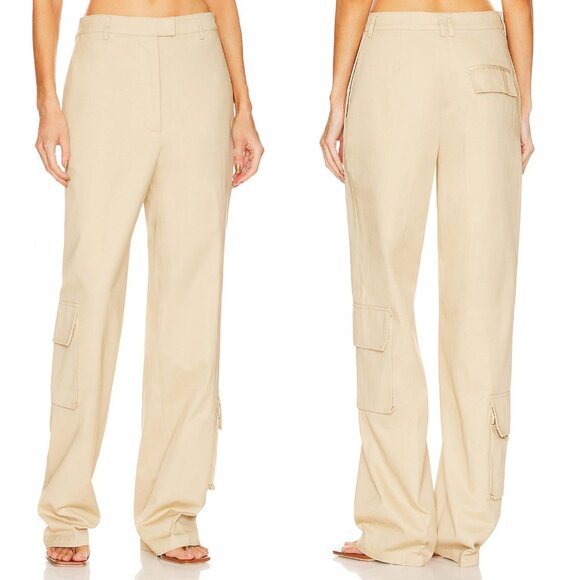 Helsa Chino Cargo Trouser Khaki Tan Size S - Picture 9 of 9